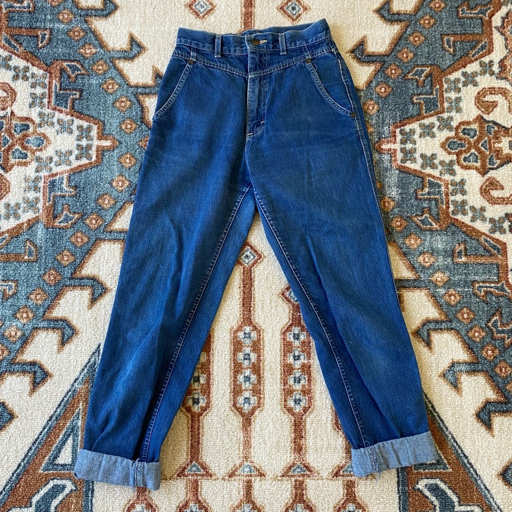 Vintage Lee High Waisted Mom Jeans